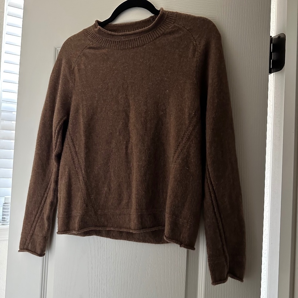 Brown Cashmere Sweater
